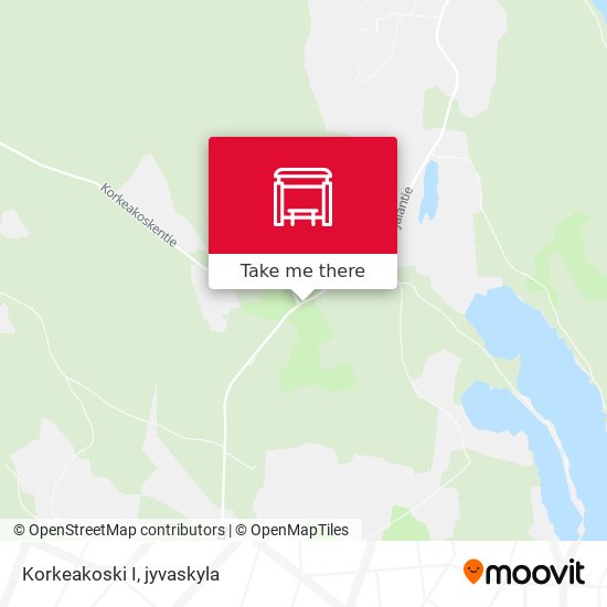 Korkeakoski I map