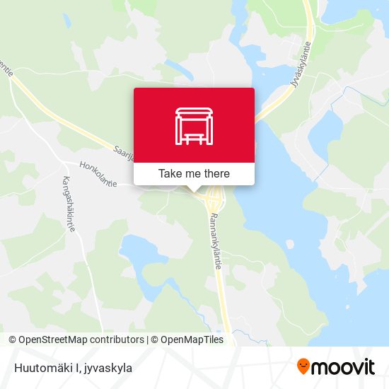 Huutomäki I map