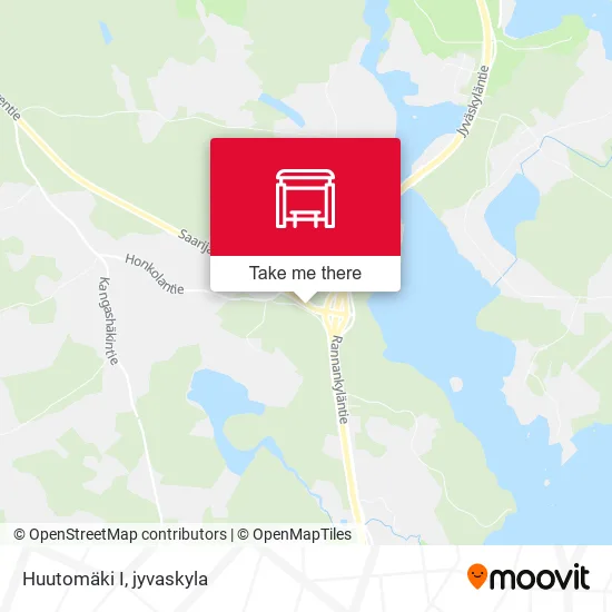 Huutomäki I map