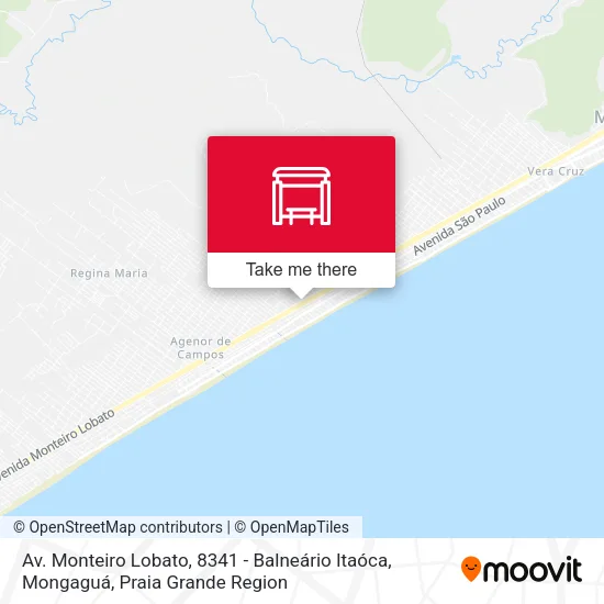 Av. Monteiro Lobato, 8341 - Balneário Itaóca, Mongaguá map
