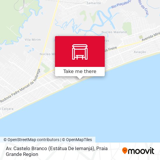 Av. Castelo Branco (Estátua De Iemanjá) map