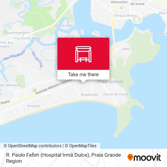 R. Paulo Fefim (Hospital Irmã Dulce) map