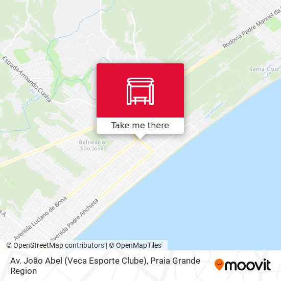Av. João Abel (Veca Esporte Clube) map