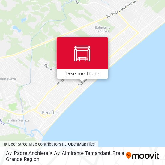 Av. Padre Anchieta X Av. Almirante Tamandaré map