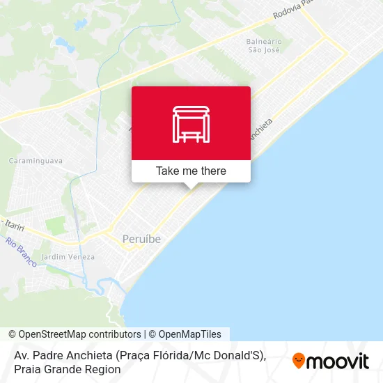 Av. Padre Anchieta (Praça Flórida / Mc Donald'S) map