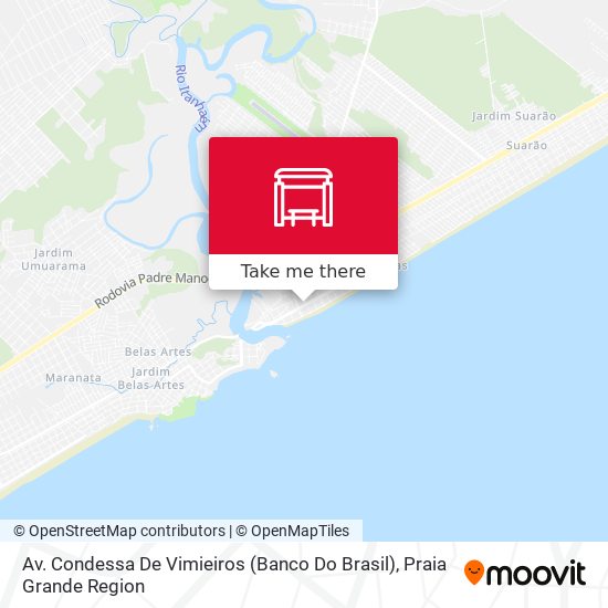 Av. Condessa De Vimieiros (Banco Do Brasil) map