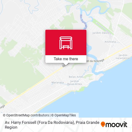 Av. Harry Forssell (Fora Da Rodoviária) map