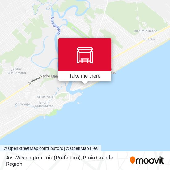 Av. Washington Luiz (Prefeitura) map