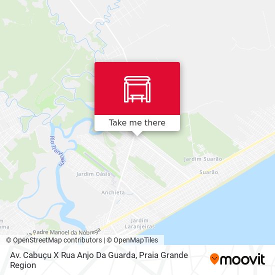 Av. Cabuçu X Rua Anjo Da Guarda map