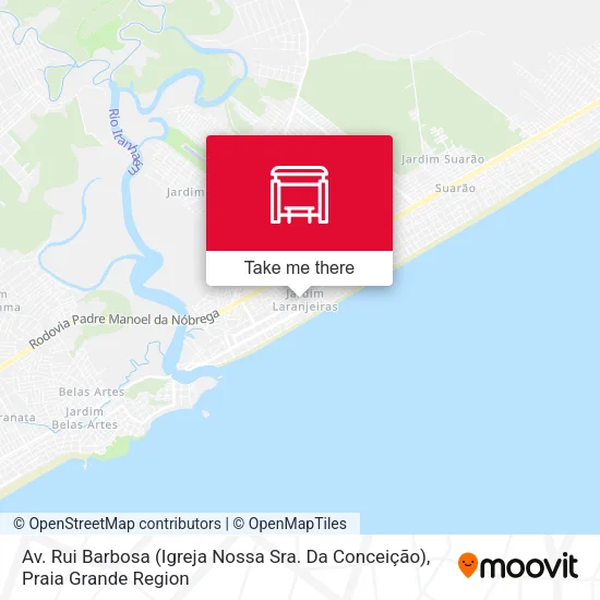 Av. Rui Barbosa (Igreja Nossa Sra. Da Conceição) map