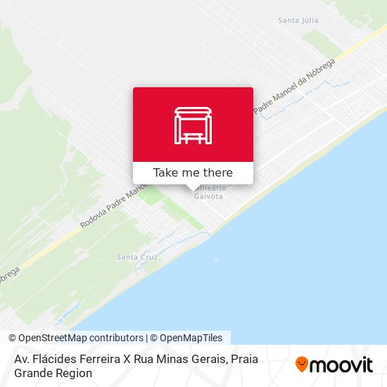 Av. Flácides Ferreira X Rua Minas Gerais map