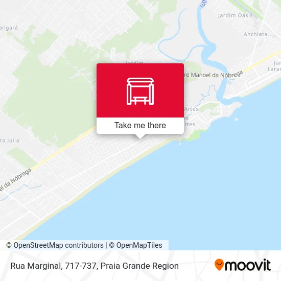 Rua Marginal, 717-737 map