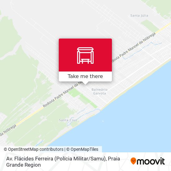 Av. Flácides Ferreira (Polícia Militar / Samu) map