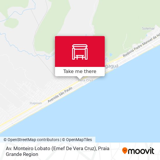 Mapa Av. Monteiro Lobato (Emef De Vera Cruz)