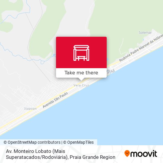 Av. Monteiro Lobato (Mais Superatacados / Rodoviária) map