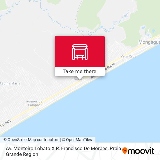 Av. Monteiro Lobato X R. Francisco De Morães map
