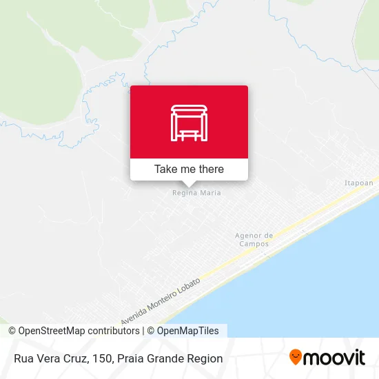 Rua Vera Cruz, 150 map