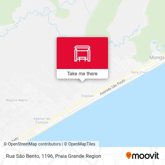 Rua São Bento, 1196 map