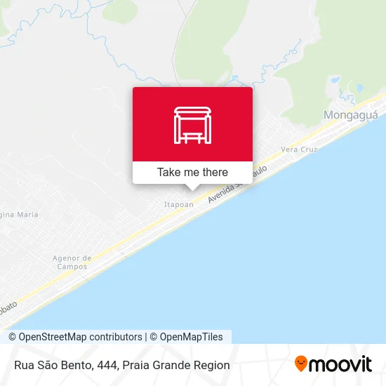 Rua São Bento, 444 map