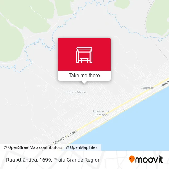 Rua Atlântica, 1699 map