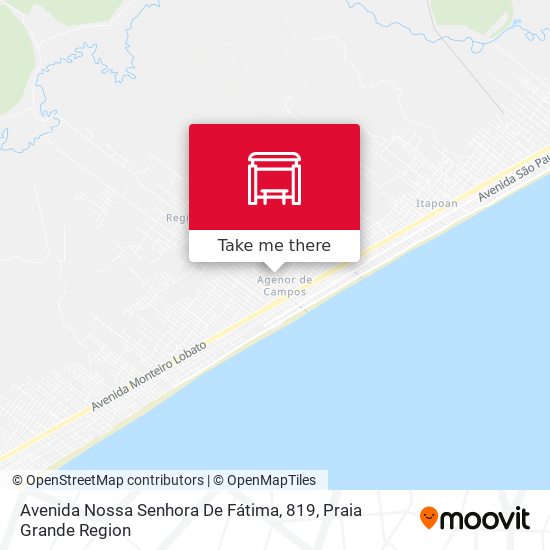 Avenida Nossa Senhora De Fátima, 819 map