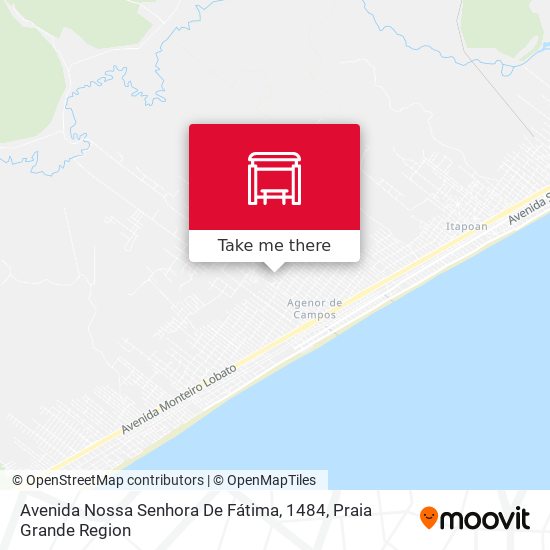 Avenida Nossa Senhora De Fátima, 1484 map
