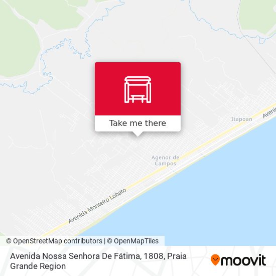 Avenida Nossa Senhora De Fátima, 1808 map