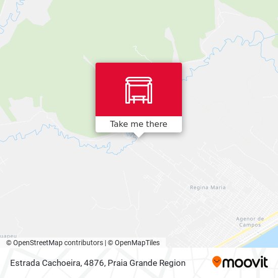 Estrada Cachoeira, 4876 map