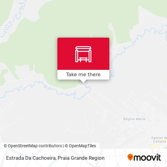 Estrada Da Cachoeira map