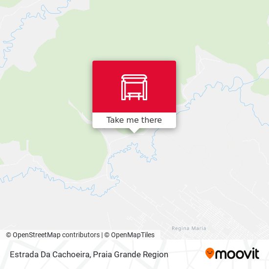 Estrada Da Cachoeira map