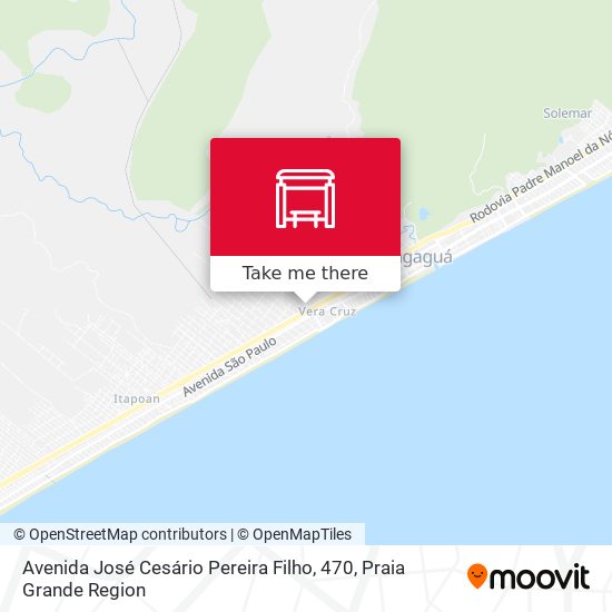 Mapa Avenida José Cesário Pereira Filho, 470