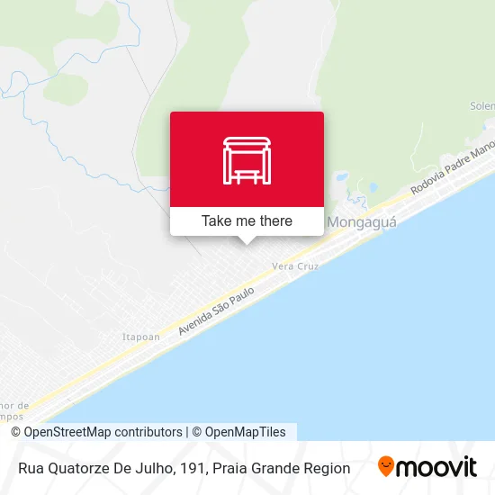 Rua Quatorze De Julho, 191 map