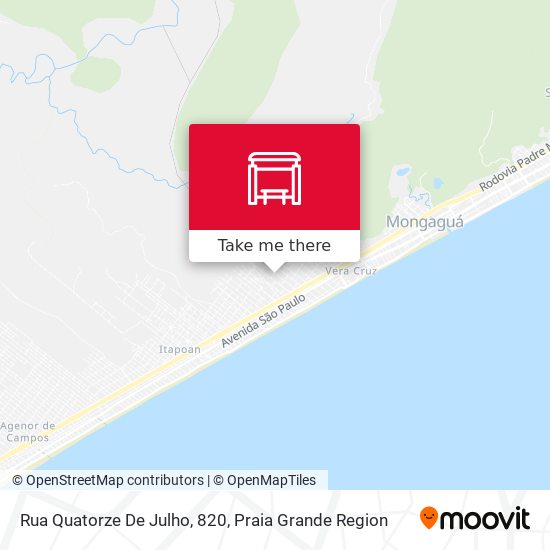 Rua Quatorze De Julho, 820 map