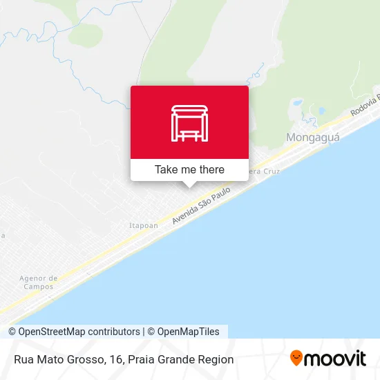 Rua Mato Grosso, 16 map