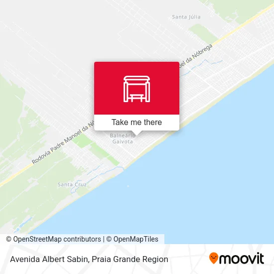Avenida Albert Sabin map