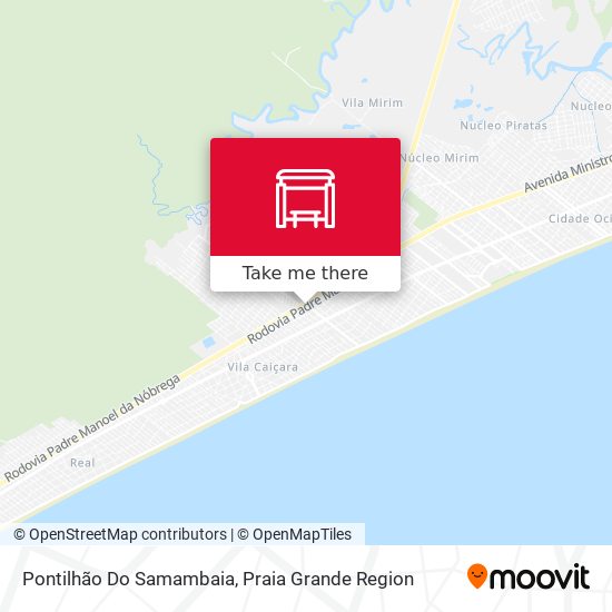 Pontilhão Do Samambaia map