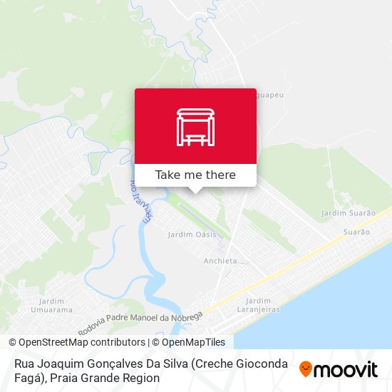 Rua Joaquim Gonçalves Da Silva (Creche Gioconda Fagá) map