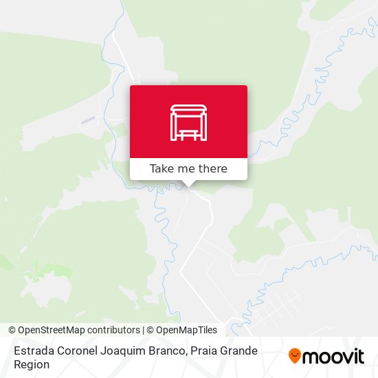 Estrada Coronel Joaquim Branco map