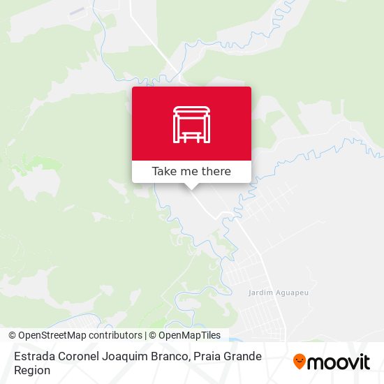 Estrada Coronel Joaquim Branco map