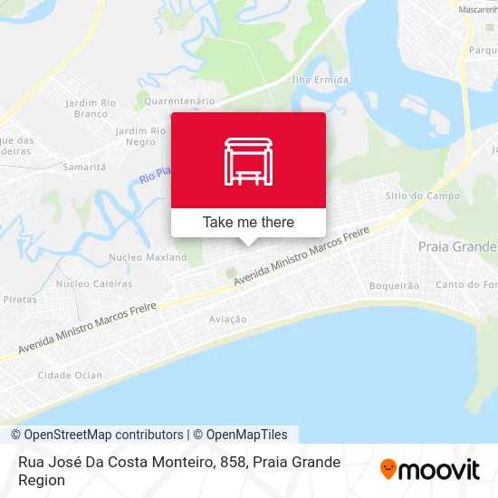 Rua José Da Costa Monteiro, 858 map