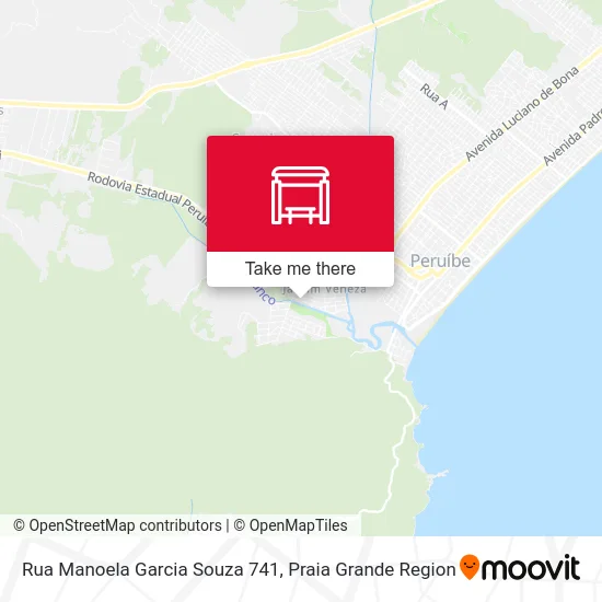 Rua Manoela Garcia Souza 741 map