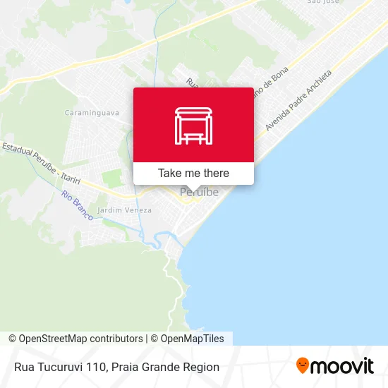 Rua Tucuruvi 110 map