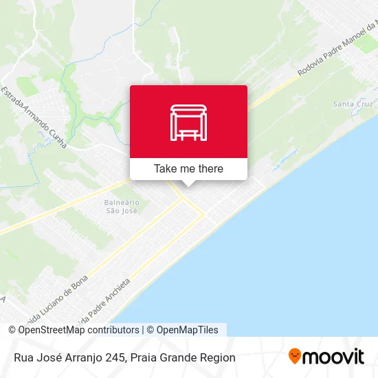 Rua José Arranjo 245 map