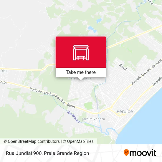 Rua Jundiaí 900 map