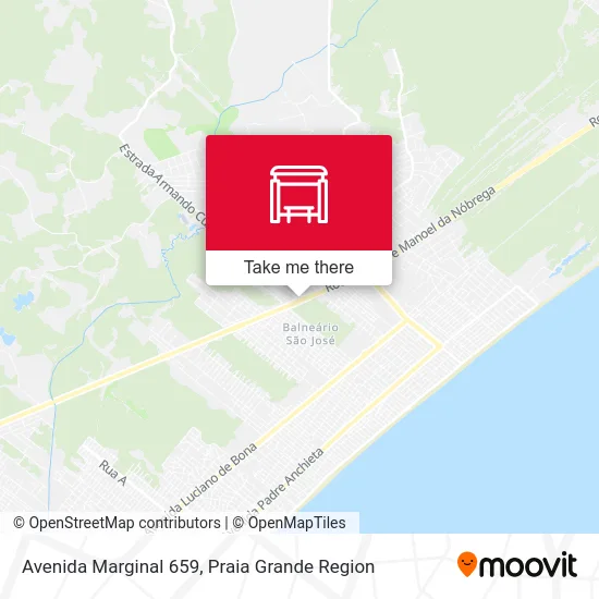 Avenida Marginal 659 map