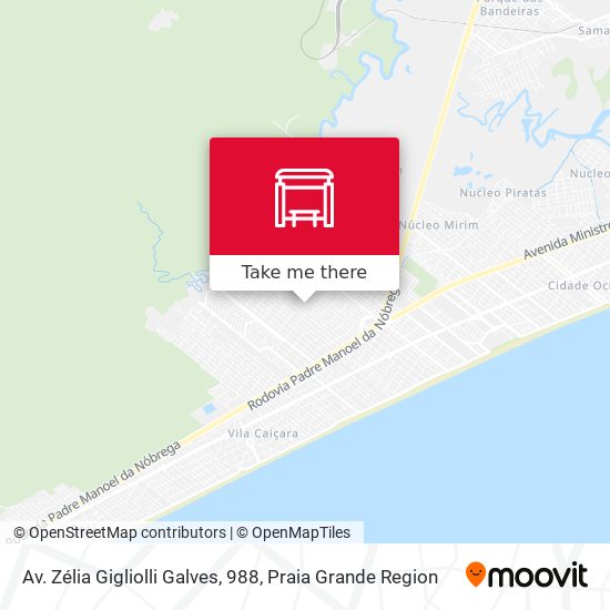 Av. Zélia Gigliolli Galves, 988 map