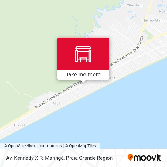 Av. Kennedy X R. Maringá map