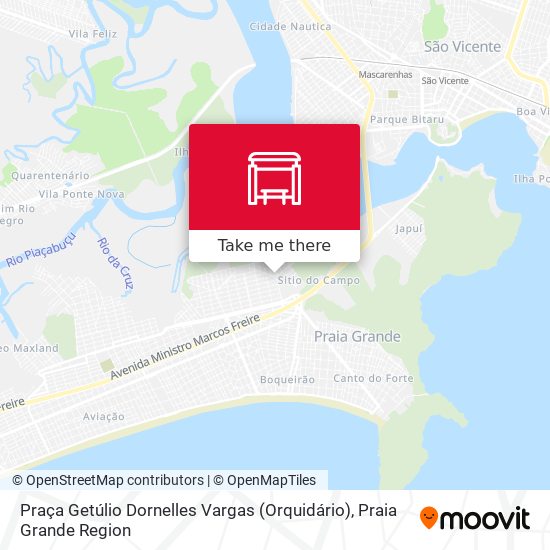 Praça Getúlio Dornelles Vargas (Orquidário) map