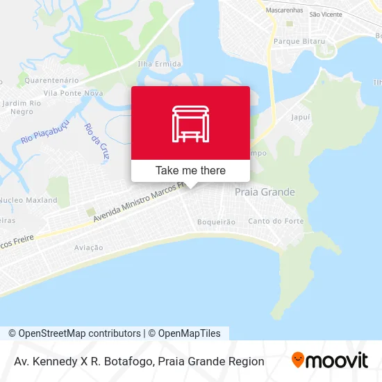 Av. Kennedy X R. Botafogo map