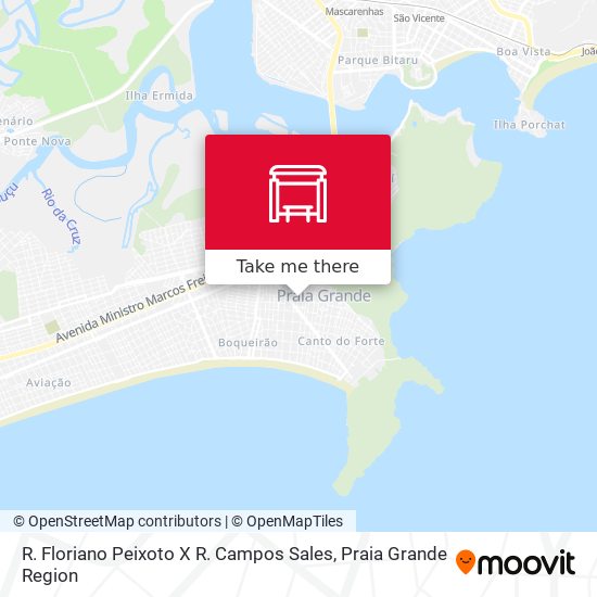 R. Floriano Peixoto X R. Campos Sales map
